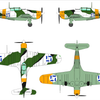Dora Wings 1/48 Scale DORDW48057 Morane-Saulnier MS.406C.1 "Finnish Aces"