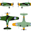Dora Wings 1/48 Scale DORDW48057 Morane-Saulnier MS.406C.1 "Finnish Aces"