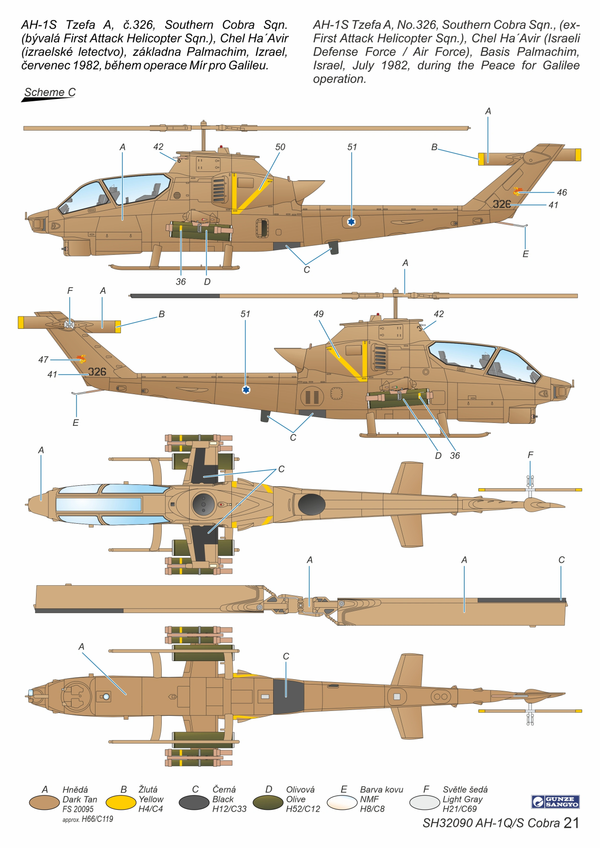 Special Hobby 1/32 Scale AH-1Q/S Cobra 