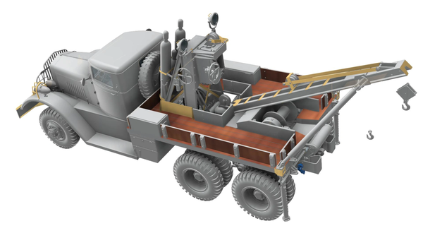 Thunder Model 1/35 WW2 US Heavy Wrecker Ward LaFrance M1000, series 2