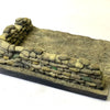 1/35 scale Sandbags Long L wall and Base 180mm x 130mm