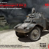 ICM 1/35 WW2 Panzerspähwagen P 204 (f), WWII German Armoured Vehicle