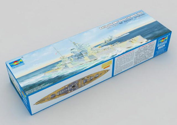 Trumpeter 1/350 HMS Queen Elizabeth Battleship 1943 WW2 Royal Navy