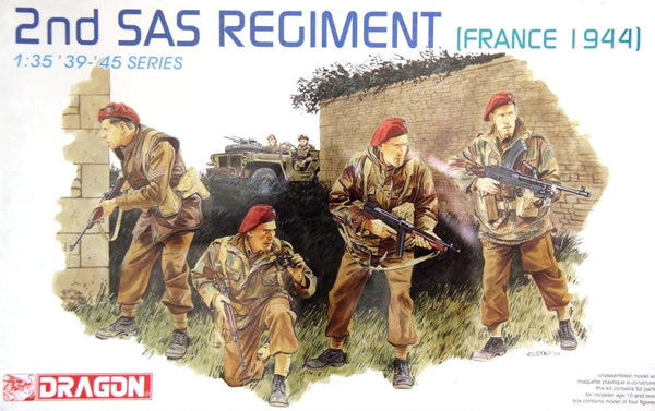 Dragon 1/35 WW2 British 2nd SAS Regiment (France 1944)