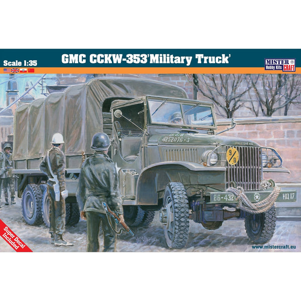 MisterCraft 1:35 GMC CCKW-353 Military Truck