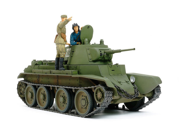 Tamiya 1/35 WW2 Soviet Russian Tank BT-7 Model 1937