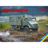 ICM 1/35 Unimog S 404 with box body, German military truck Model kit #35136