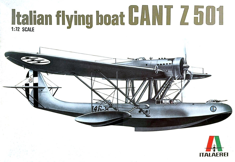 Italeri 1/72 WW2 Italian flying boat CANT Z.501