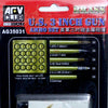 AFV Club 1/35 WW2 US 3inch Brass shell Ammo Set