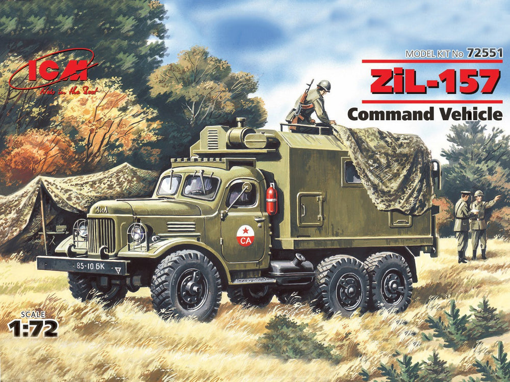 ICM 1/72 Russian ZiL-157, Command Vehicle