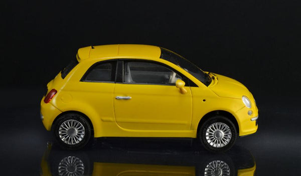 Italeri 1/24 Fiat 500 (2007 Model) COLOR INSTRUCTIONS - CHROMED PARTS