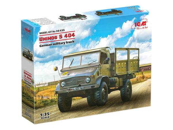 ICM 1/35 Unimog S 404, German Military Truck
