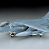 Hasegawa 1:72 Scale AV-8B Harrier II jump jet model kit