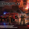 ICM 1/35 Chernobyl#2. Fire Fighters (AC-40-137A firetruck & 4 figures & diorama base with background)