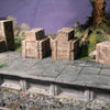 1/35 Scale Train platform diorama set