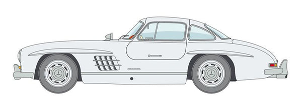 Italeri 1/24 Mercedes 300 Sl Gullwing car model kit