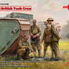 ICM 1/35 scale WW1 British Tank Crew (4 figures)