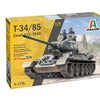 Italeri 1/35 WW2 Rusisan T34/85 Zavod 112 Tank model kit