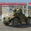 ICM 1/35 WW2 Panzerspähwagen P 204 (f) with CDM turret, WWII German Armoured Vehicle