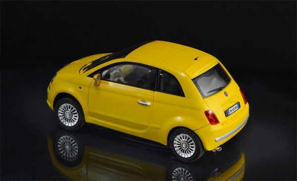 Italeri 1/24 Fiat 500 (2007 Model) COLOR INSTRUCTIONS - CHROMED PARTS