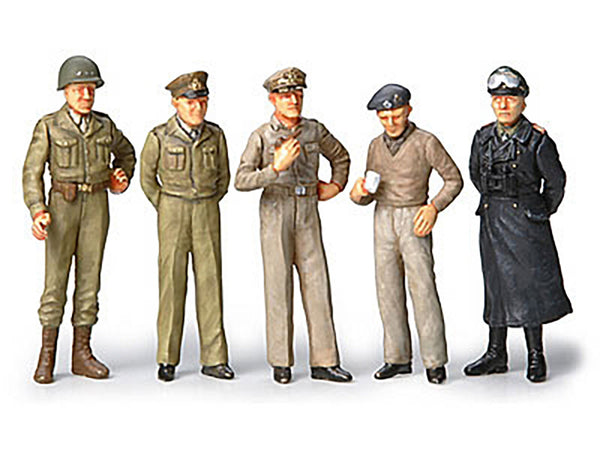 Tamiya 1/48 scale figure set Kommandeurwagen WW2 Generals