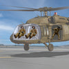 ICM AIRCRAFT 1:48 Black Hawk Helicopter Crew (3 Figures)
