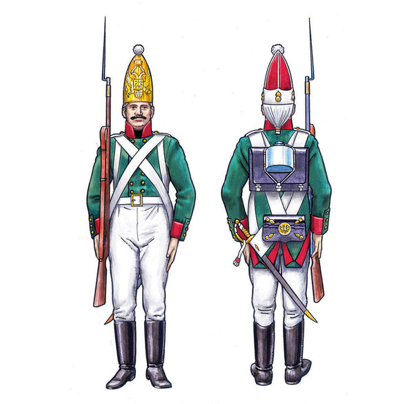 Italeri 1/72 Napoleonic Wars Russian Grenadiers (50 Figures)
