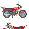 AK Interactive Model Kit 1/35 scale CG125 JAPANESE MOTORCYCLE 1/35 scale