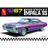 AMT 1:25 1967 Chevrolet Impala SS plastic assembly car model kit