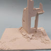 FoG models 1/35 scale House ruin #4 Building and Base size – 240mm x 170mm