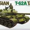 Tamiya 1/35 scale Russian T-62A Tank cold war model kit
