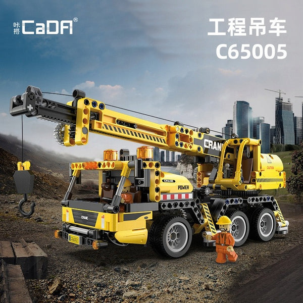 Cada CONSTRUCTION & FARM Crane -  658pcs building block kit