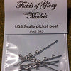 1/35 Scale Metal picket post for barbed wire (10 pack)