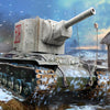 ZVEZDA 1/72 Scale MILITARY WW2 Russian KV-2 Howitzer Tank model kit
