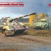 ICM 1/35 WW2 German Panzerwaffe Steel Cats (Pz.Kpfw.V Panther Ausf.D & Pz.Kpfw.VI Ausf.B King Tiger Tanks)