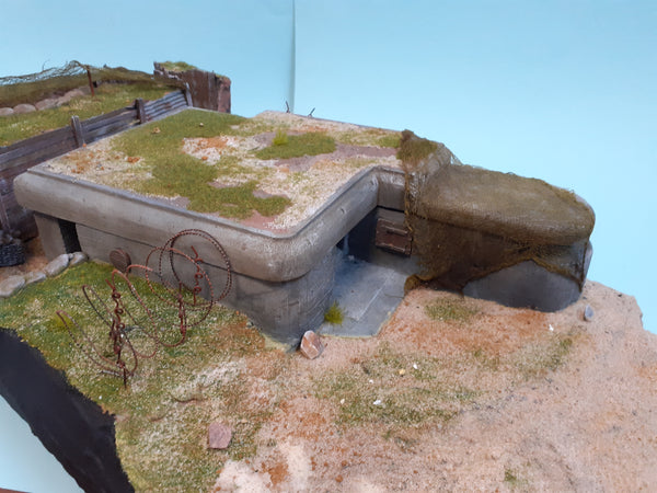 1/35 scale WW2 Bunker - Atlantic wall series #6