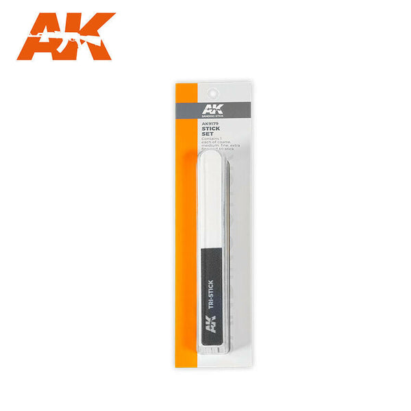 AK Interactive - Sanding Sticks in various grades fine to course and mixed sets