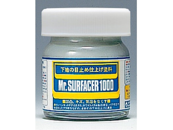 Mr Surfacer 1000 (40ml) Mr Hobby model making 