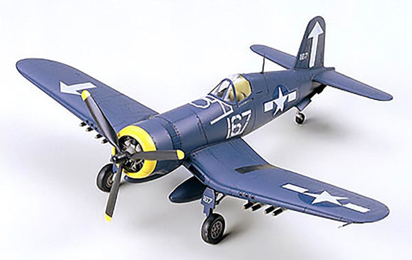 TAMIYA 1/72 AIRCRAFT WW2 US NAVY VOUGHT F4U-1D CORSAIR fighter plane