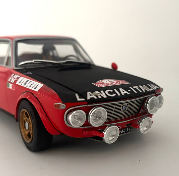 Italeri 1/24 scale Lancia Fulvia Rally car model kit