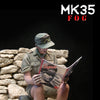 MK35 FoG models 1/35 Scale DAK WW2 German soldier sitting reading