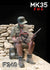 MK35 FoG models 1/35 Scale DAK WW2 German soldier sitting reading