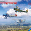 ICM 1/72 Biplanes of the 1930s & 1940s, He-51A-1, Ki-10-II, U-2/Po-2VS (Set of 3)