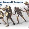 ICM 1/35 WW1 German Assault Troops (1917-1918) (4 figures - 1 unterofficer, 3 soldiers)