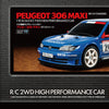 Tamiya Peugeot 306 Maxi (BT-01) 1/10 scale R/C model assembly kit
