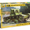 Zvezda 1/35 WW2 Russian Soviet Tank T-26