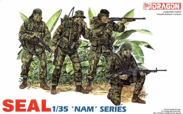 Dragon 1/35 Vietnam war series US Seal team