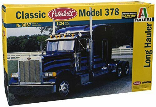ITALERI TRUCKS 1/24 scale PETERBILT 378 'LONG HAULER' model kit