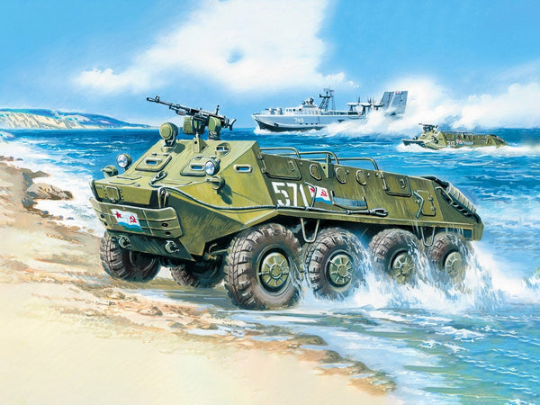 ICM 1/72 Russian BTR-60P, Armoured Personnel Carrier