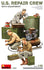 Miniart 1/35 scale WW2 U.S. REPAIR CREW W/EQUIPMENT